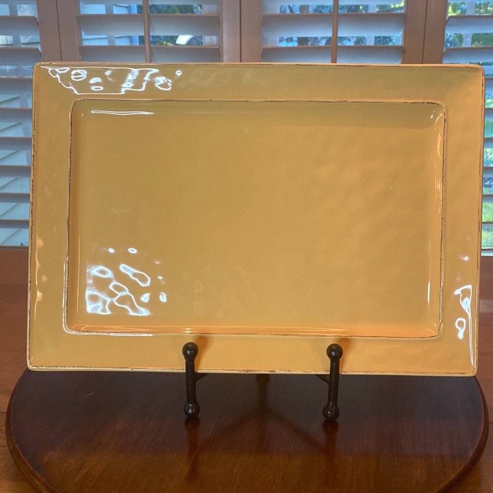 Pier 1 Martillo Mango 15” Rectangular Serving Platter